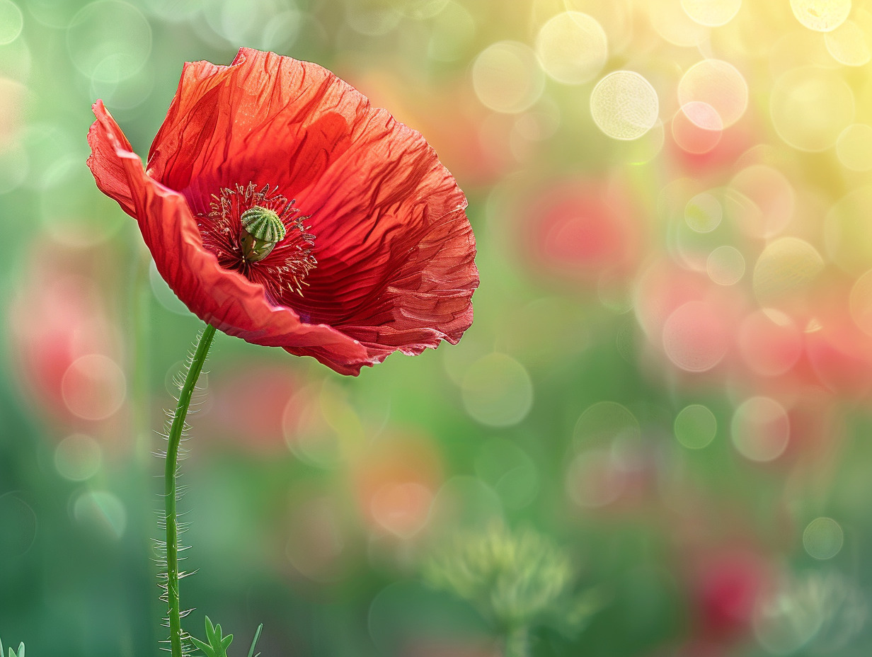 fleurs coquelicot