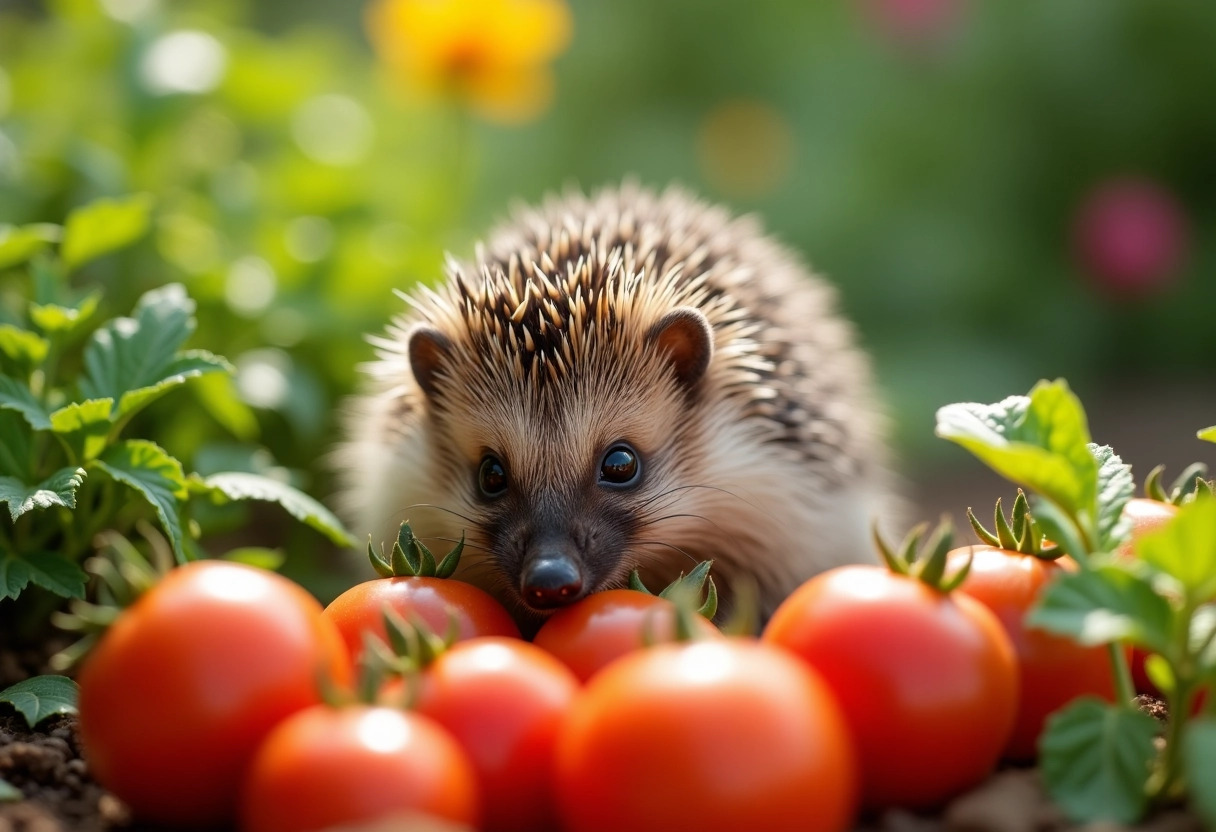 hérisson potager